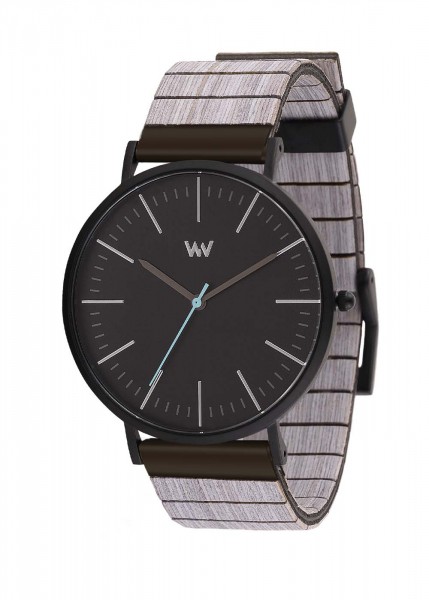 WEWOOD HORIZON BLACK GREY Holzarmbanduhr