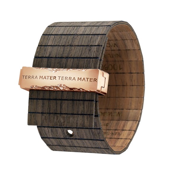 WEWOOD TERRA MATER Holz-Armband TALIA BLACK NUT ROSE