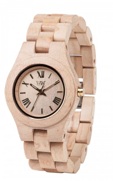 WEWOOD CRISS BEIGE,Holzuhr,Armbanduhr,Damenuhr,Unikat,beige