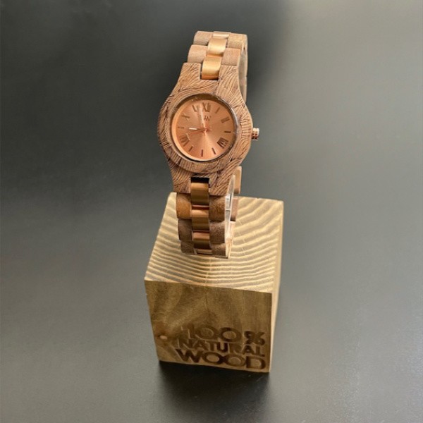 CRISS Waves Nut Rough Rosé Gold