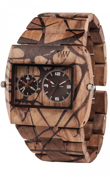 WEWOOD JUPITER NATURE TREE NUT,Holzuhr,Armbanduhr,unisex,nut